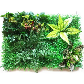 Sode Sienų Apdailai Serijos Žolė, Dirbtinė Žolė Skydelis 40*60cm PASIDARYK pats Produktas, Žalumos, Augalų Vertikalios Žaliosios Sienos