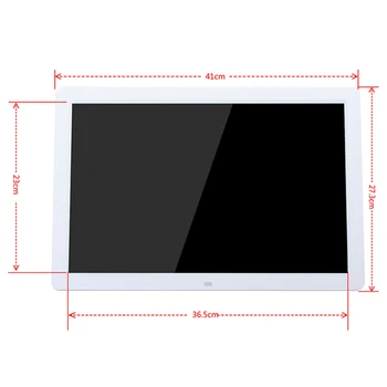 ZK50 Naujos Siauros Pusėje 1080P 17-colių Aukštos raiškos Skaitmeninis Foto Rėmelis Elektroninį Albumą, Vaizdo Grotuvas, HDMI Įvestis
