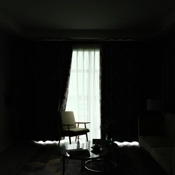 Topfinel Blackout Užuolaidos Gyvenimo Kambario, Miegamasis, Virtuvė, Lapai Modelio Elegantiškas Meno Šiuolaikinės Dekoratyvinės Langų Valymo Portjeras