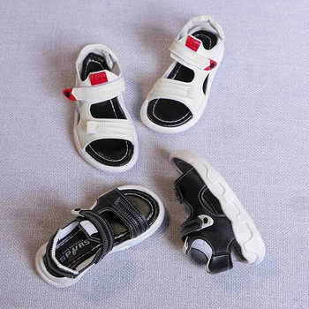 Vaikams, Sporto sandalai vasarą minkšto dugno Berniukai paplūdimio bateliai 3-12 metų amžiaus Vaikai Butas Sandalai Mergaitėms Atidaryti Tne SP078