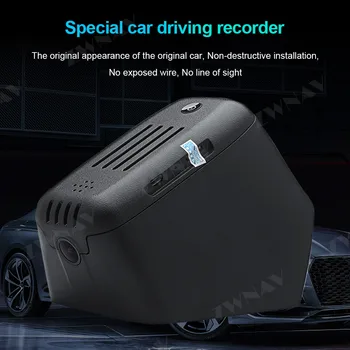 Paslėptas Tipas HD Vairavimo diktofonas skirtas Atradimų Sportas/XE/XEL/XFL/F-TEMPAS DVR Brūkšnys cam Automobilio priekinės kameros WIfi