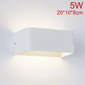 [YGFEEL] LED Sieniniai Šviestuvai 5W 10W 15W AC85-265V Šiuolaikinės Paprasta Miegamojo Apšvietimas Patalpų Valgomojo, Koridoriaus Apšvietimas Aliuminio Medžiagos