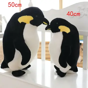 40/50 cm, Modeliavimo Pingvinas Pliušinis Žaislas iškamša Imperatoriaus Pingvinas Žaislai Vaikams Švietimo Namų Puošybai Lova Žaislas