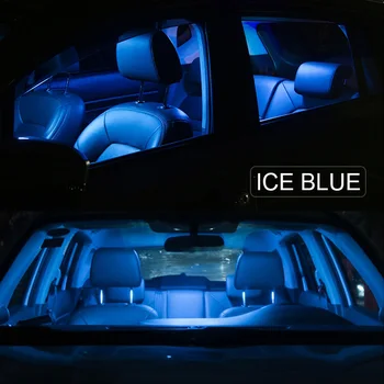 10 Vnt. Naujų Xenon Baltas Automobilis LED Žibintai Paketą Rinkinys Kovoti Dėl 2009-M. Nissan Cube Žemėlapis Dome Kamieno Licenciją Plokštelės Šviesos