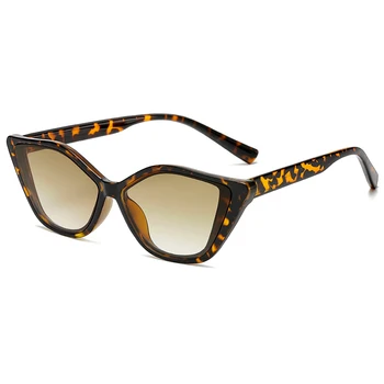 Nauja Mada Moterims, Cat Eye Akiniai nuo saulės Prekės ženklo Dizainas Lady Cateye UV400 akiniai Prabanga Sunglass Atspalvių Oculos de sol
