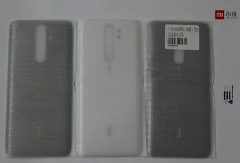 Originalios Baterijos, Galinio Dangtelio Durų Stiklas Xiaomi Redmi Note8 Pro Pastaba 8 Pro Galinio Būsto Apsaugos Telefono Galinį Dangtelį
