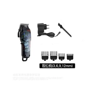 Kemei elektros clipper KM-735 vandens perdavimo kūno USB įkrovimo universalus profesionalus plaukų clipper