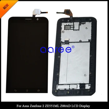 Išbandyta, Klasės AAA, Skirtų ASUS Zenfone 2 ZE551ML LCD Ekranas ASUS Zenfone Z00AD Ekranas LCD Ekranas Touch 