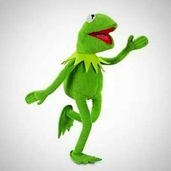 Žalia Kermit Pliušinis Žaislas Kawaii Varlės Lėlės iškamša Minkštas Įdaryti Žaislas Dropshipping Kalėdų Dovana Vaikams