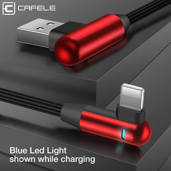 CAFELE LED Lemputė USB Įkrovimo Kabelis 
