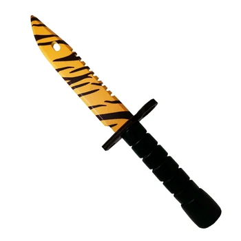 Mediniai kaištiniai peilis M9 kaištiniai dantų tigras CS go | kaištiniai peilis KS eiti (medinis replika V2)