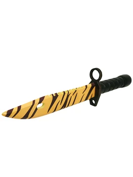 Mediniai kaištiniai peilis M9 kaištiniai dantų tigras CS go | kaištiniai peilis KS eiti (medinis replika V2)