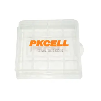 20Pcs PKCELL Balta Padengti Turėtojas, AA / AAA Baterijos Laikymo Dėžutė