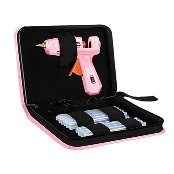 Klijų Pistoletas Aukštos Temperatūros Šildytuvas Išlydyti Karšto Girly Pink Lady Gun Mini Naudoti 7mm/11mm Klijų Lazdelės, moterims Ir Vaikams 