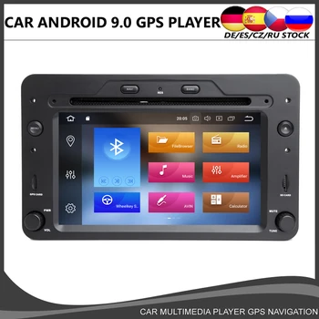Octa core Android 10.0 Car DVD GPS Grotuvo Alfa Romeo Spider 