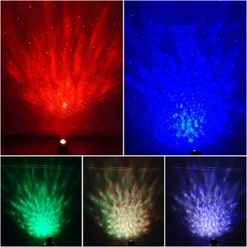 Spalvinga LED Žvaigždėtas Dangus Vandenynas Projektoriaus Šviesos 