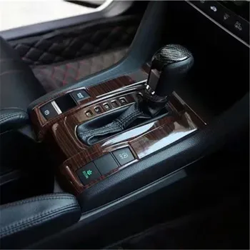 ABS pavarų dėžė shift valdymo skydelio dangtelį apdaila lipdukas automobilių stylings Honda Civic 10 2016 2017 2018 LHD