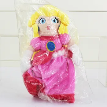 22cm Princess Peach Minkšti Minkšti Pliušiniai Žaislai Lėlės Su Žyma Dovana Mergaitėms