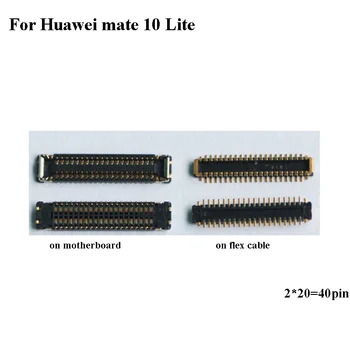 5VNT FPC jungtis Huawei mate 10 lite 10lite LCD ekranas ant Flex kabelis mainboard plokštę Už mate10 lite