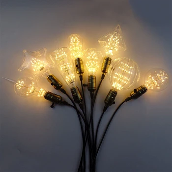 Šviesą LED Lemputė Žvaigždėtas Dangus Pritemdomi E26 E27 110V, 220V, Vyno Butelis Dekoratyviniai Kalėdų Fejerverku Lemputės, Lempos