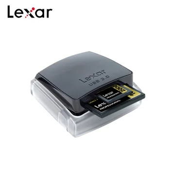 Originalus Lexar Professional 2 in 1 USB 3.0 Dual-Slot Reader Didelės spartos USB 3.0 Profesinės Kortelių Skaitytuvas SD SDHC SDXD CF Kortelės