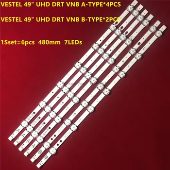 LED juostelė 7 šviesos diodai T oshiba VESTEL 49