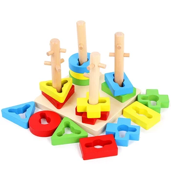 Mediniai Matematikos Žaislai, Dėlionės Baby Vaikų Mokymosi Žaislas Ikimokyklinio Ikimokyklinio Ugdymo Montessori Žaidimas Mažiems Vaikams Vaikams