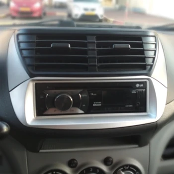 Už Suzuki Alto NISSAN Pixo 2008+ Automobilio Radijo Fasciją Stereo Rėmelis 1din DVD Radijo Plokštė Supa Brūkšnys Tinka Rinkinys InstallPaddle
