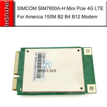 SIMCOM SIM7600A-H Mini Pcie SIM7600A SIM7600 CAT4 B2/B4/B12 150M 4G LTE modulį Mutis Juostos Amerikoje