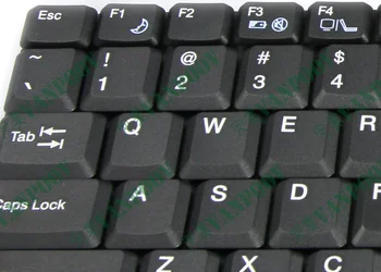 Naujo Nešiojamojo kompiuterio klaviatūra Fujitsu Amilo Li1818 Li1820 Black JAV Versija - V-0126BIBS1-JAV