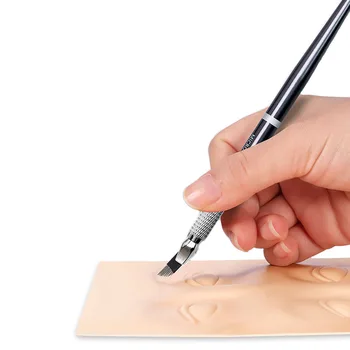 Naujausias 5vnt Tatuiruotė Vadovas Rašiklis permanentinis Makiažas Antakių Lūpų Caneta Tebori Microblading Pen 3D Išsiuvinėti Pen