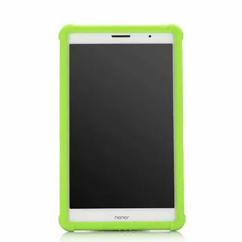 Minkštas Atveju, Huawei MediaPad T3 8.0 KOB-L09 KOB-W09 Silikono Stovėti Atveju Huawei Honor Žaisti Mygtukai 2 8.0 Tablet Atveju