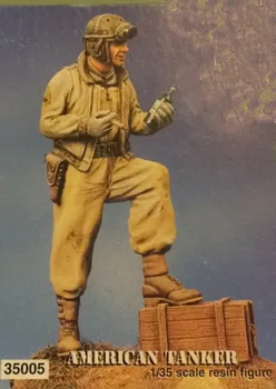 1/35 mastelio Modeliai WW2 Amerikos bakas ekipažai Istorinė Figūra, dervos krūtinė Nemokamas Pristatymas