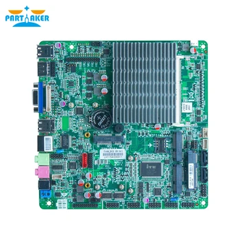 Partaker ITX-M56_D812L Intel Ventiliatoriaus Celeron J1800 2*KOM LVDS Pigūs Pramonės Plokštė visus į vieną plokštę su LVDS DC