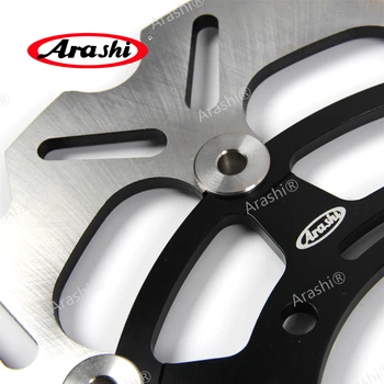 Arashi 1 Komplektas 310 / 220 mm CNC Plūduriuojantis Priekiniai Galiniai Stabdžių Diskas Stabdžių Rotorius, Už SUZUKI GSX R 600 750 2008 - 2017 GSX600R GSX750R