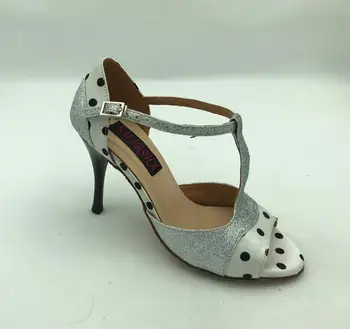 Naujas Fashional lotynų šokių batai, šokių salsa šokių bateliai tango batai vakarėlių ir vestuvių bateliai moterims 6239SD
