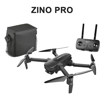 Hubsan ZINO PRO 4KM GPS 5G WiFi FPV Brushless RC Drone Quadcopter su 4K UHD Kamera, 3-Ašis Gimbal Srityje Panoramos 23 Minutę