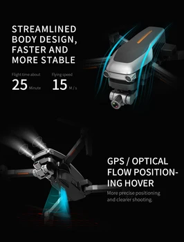 RC Quadcopter L109 Pro Drone GPS 4K HD Dvi Ašis Anti-Shake Stabili Gimbal Kamera 5G WIFI FPV Brushless Variklio 1200m Ilgio Atstumas