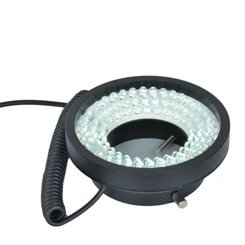 Reguliuojamas Mikroskopu 96 LED Žiedo Žibintas Šviestuvas Lempa Pramonės Stereo Mikroskopas su Kamera didinamasis stiklas su KINTAMOSIOS srovės Maitinimo Adapteris