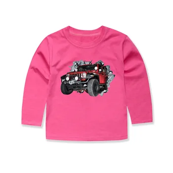 Berniuko vasaros drabužių vaikams, sunkvežimių animacinių filmų 3d spausdinimo t marškinėliai baby girl vasaros drabužių