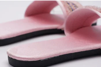 Moterų Mados Batai Vasaros footwears Flip Flop Butas Skaidres Lauko Basutės