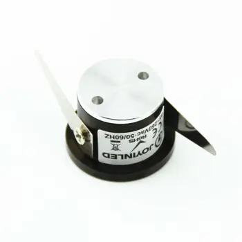 10vnt/Daug Embedded Aliuminio Lempos 1W Mini LED Downlight Apvalus Juodas Lubų Inbouw Vietoje, Led Žibintai