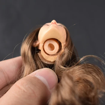 1/6 Masto Priedai KUMIK 16-14 Galvos skulptūra, Drožyba moterų Plaukų Custom Hot F 12 Colių Phicen Hottoys Veiksmų Pav.