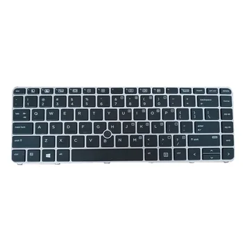 Naujoji klaviatūra su foniniu apšvietimu HP EliteBook 745 G3 840 G3 HSTNN-I33C-4 nešiojamojo kompiuterio klaviatūra