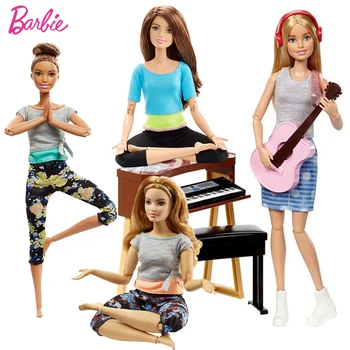 Originalias Barbie Lėles 22 Sąnarių Judėti su Drabužius, Reikmenys, Princai Birthday Lėlė Pateikti Baby Girl Žaislai Vaikams Bonecas Dovana