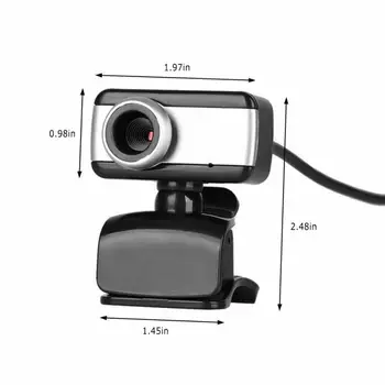 Skaitmeninis USB 2.0 50M Mega Pixel Kamera, Stilingas Pasukti Kamera HD Žiniatinklio Kamera Su Mic Mikrofonas Įrašo PC Nešiojamas, Nešiojamasis Kompiuteris