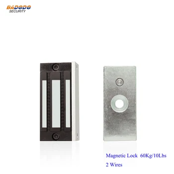 Vieną duris elektrinis elektromagnetinis užraktas magnetinis užraktas 60KG /100Lbs laikymo jėga vitrina kabineto durų