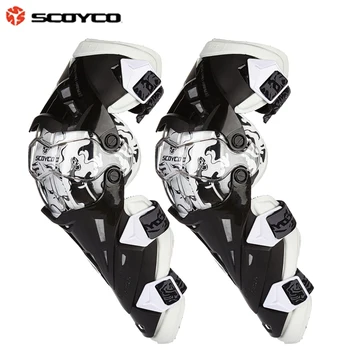 Scoyco K12 Motociklo antkelius Motokroso CE Patvirtinimo kelio apsaugos Lenktynių Kelio Užtvarai MX KneePads