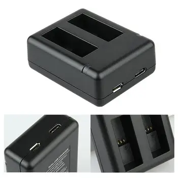 2 Būdai Baterijos Įkroviklio GoPro HERO 9 Juodos spalvos Su USB C Įkrovimo Kabelis 2 Kanalą, Baterijos Kroviklis, Skirtas Gopro Hero 9 Veiksmo Kameros