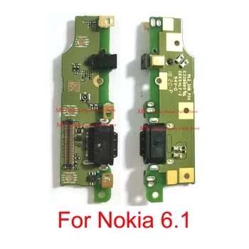 Originalo Kokybę USB Įkrovimo Dokas Lizdas Jack Plug Uosto Prisijungti Valdybos Flex Kabelis Skirtas Nokia 6.1 TA-1043 TA-1045 TA-1050 TA-1045